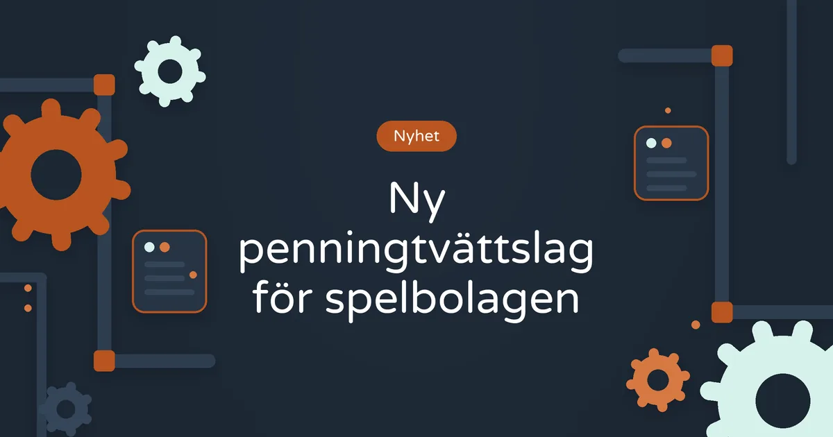 Ny penningtvättslag föreslås: spelbolagens avgift kan nå 10 %